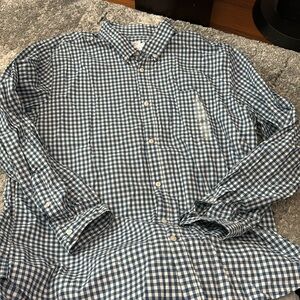 GAP slim fit flannel shirt